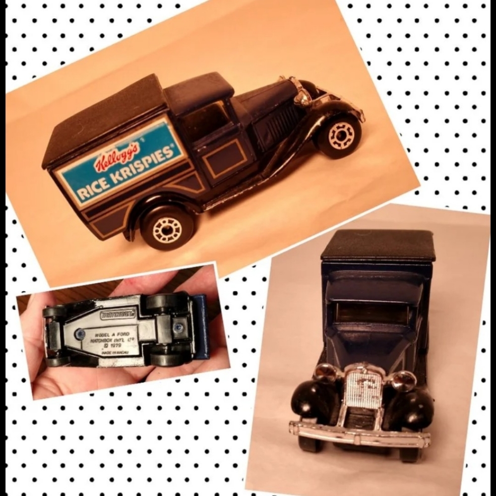 Vtg 1979 Matchbox model T Rice Krispies collectible car